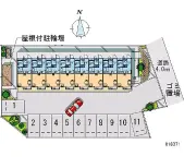 ★手数料０円★本庄市見福５丁目 月極駐車場